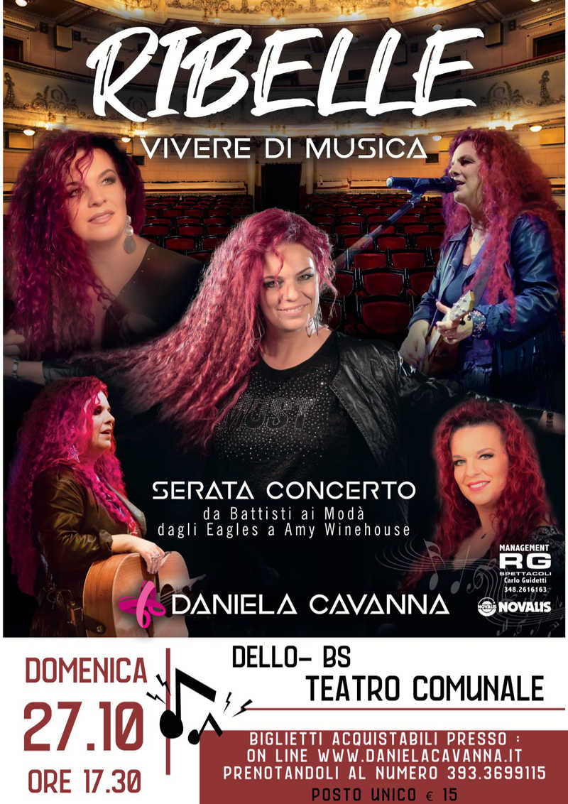 Daniela Cavanna - Ribelle - Vivere di musica